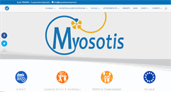Desktop Screenshot of myosotisambiente.it